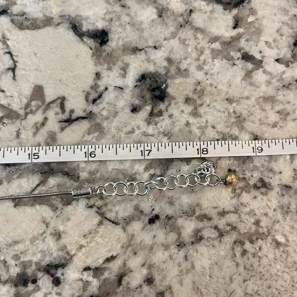 Brighton Necklace - Two Toned, Silver and Gold - Picture 3 of 3